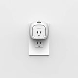 WeMo Mini Smart Plug, WiFi habilitado, Funciona con Alexa y Google Assistant, Enchufe Inteligente a la Vista, Blanco