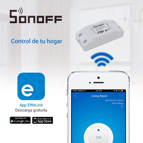 Sonoff Basic Interruptor Inteligente WiFi