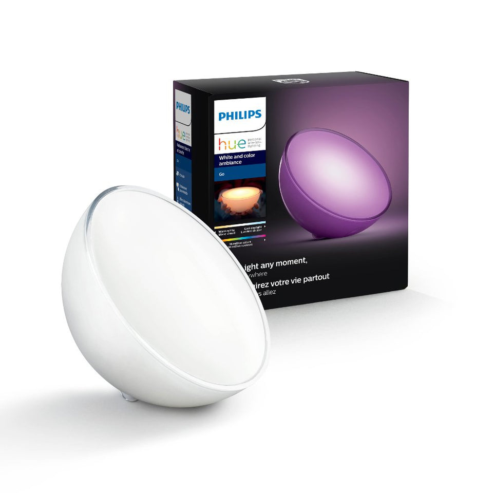 Philips, Luz Portátil Inteligente Hue Go White and Color LED
