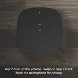 Sonos One – Bocina inteligente controlada por voz con Amazon Alexa, Color Negro