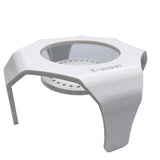 Alexa de BFF Home altavoz base Stand Dot 2 accesorios, Blanco