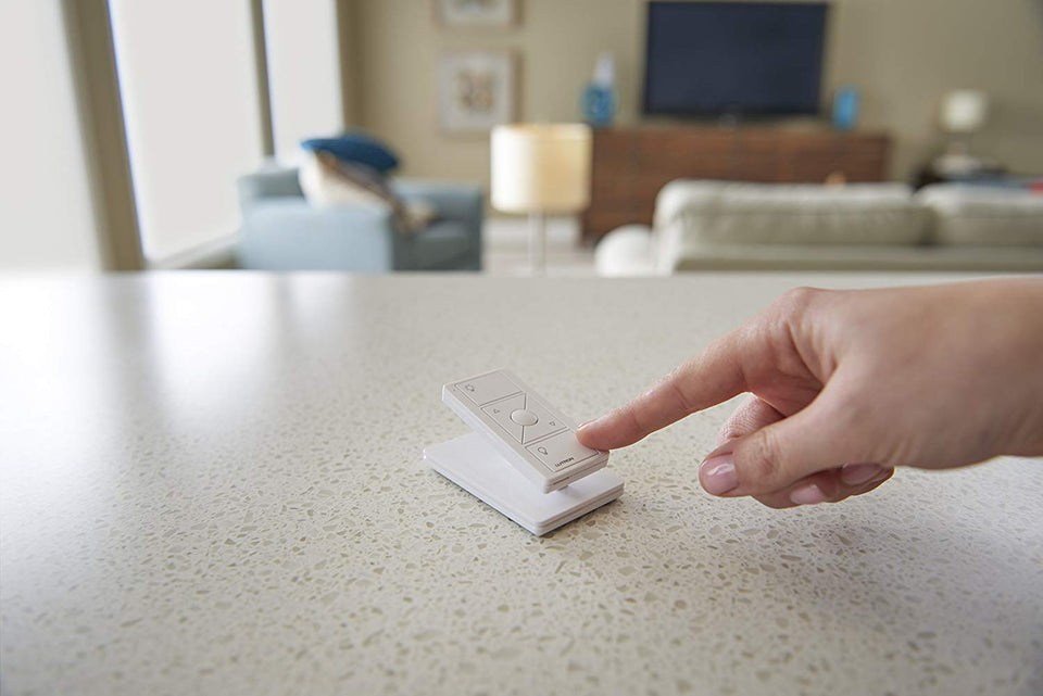 Lutron P-BDG-PKG2W Caséta™ Iluminación Inteligente Inalámbrica, Kit de Reguladores de Empotrar, Habilitado para Sistema HomeKit