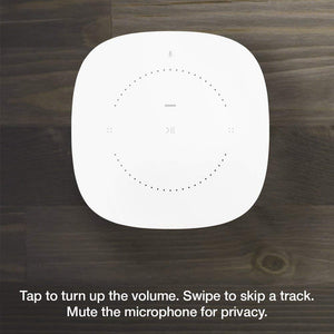 Sonos One – Bocina inteligente controlada por voz con Amazon Alexa, Color Blanco