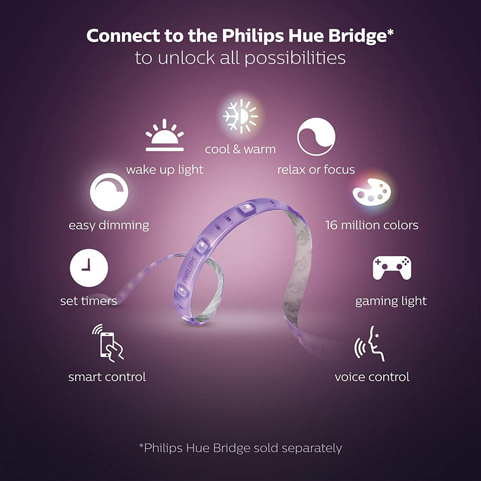 Philips HUE LED LightStrip Plus (Extensión de 2m)