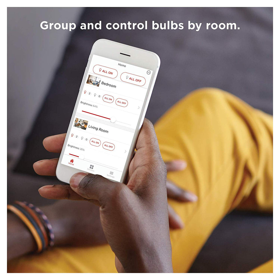 Element clásico de Sengled – Kit de iniciación (4 bombillas A19 + Hub) – 60 W Equivalente blanco suave (2700 K) LED inteligente bombillas, ZigBee, compatible con Amazon Alexa, Google asistente y SmartThings