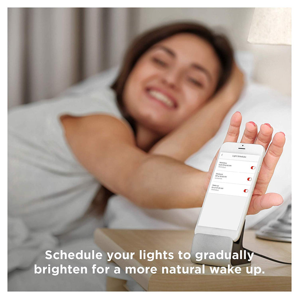 Sengled Kit de iluminación inicial para iluminación de hogar inteligente, conecta hasta 60 bombillas, compatible con Alexa.