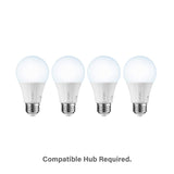 Elemento clásico de Sengled – A19 luz de día 5000 K foco LED inteligente (buje necesario), funciona con Alexa, asistente de Google, Echo Plus y SmartThings – Paquete de 4