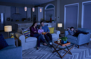 Lutron P-BDG-PKG2W Caséta™ Iluminación Inteligente Inalámbrica, Kit de Reguladores de Empotrar, Habilitado para Sistema HomeKit