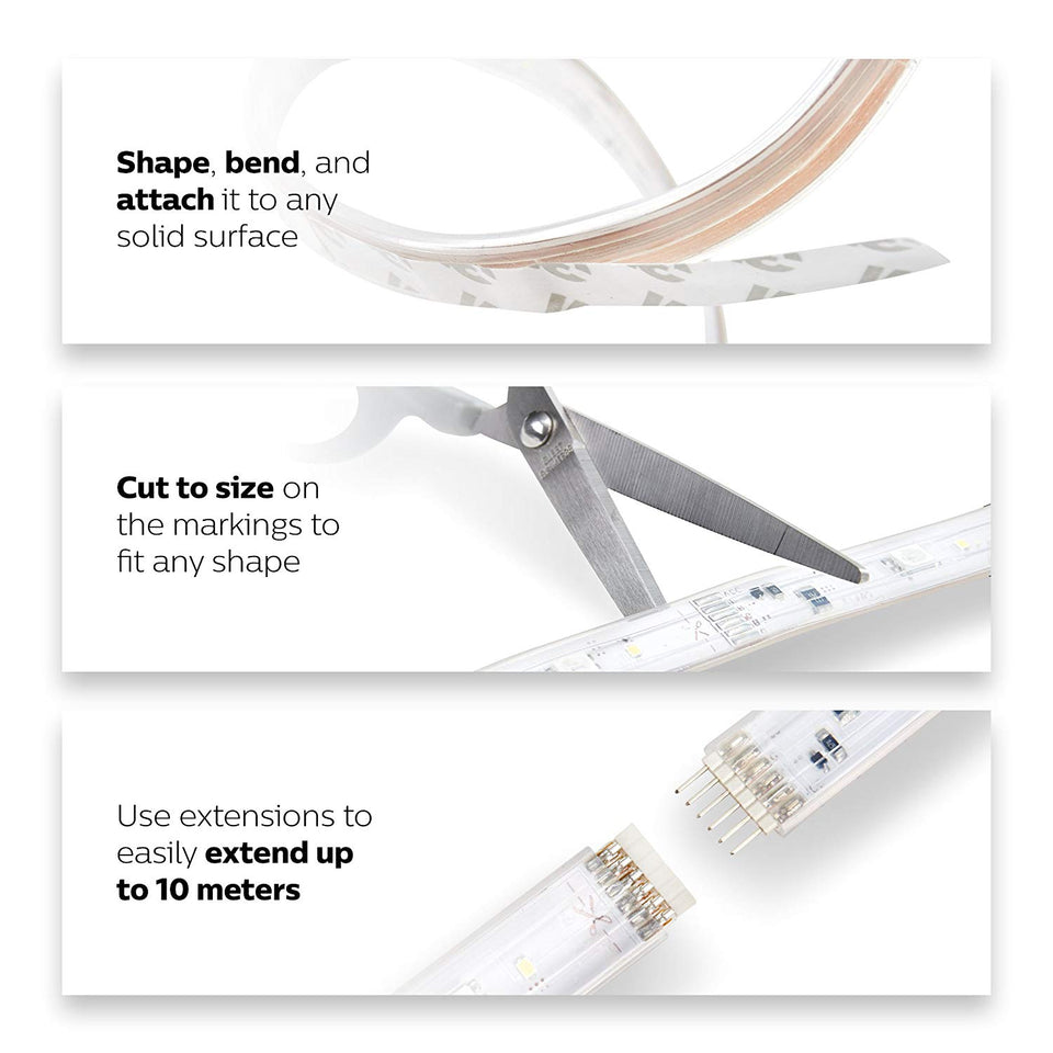 Philips HUE LED LightStrip Plus (Extensión de 2m)