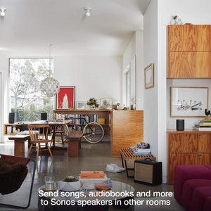 Sonos One – Bocina inteligente controlada por voz con Amazon Alexa, Color Negro