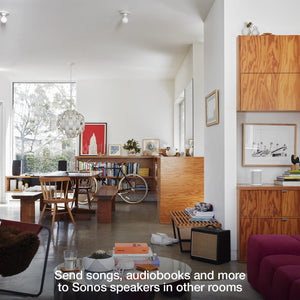 Sonos One – Bocina inteligente controlada por voz con Amazon Alexa, Color Blanco