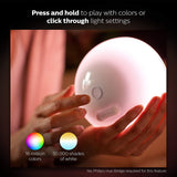 Philips, Luz Portátil Inteligente Hue Go White and Color LED
